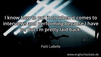 Englisches Zitat von Patti LaBelle als Bild