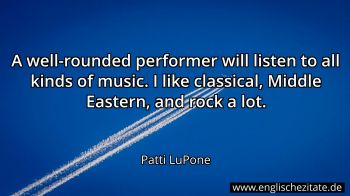 Englisches Zitat von Patti LuPone als Bild