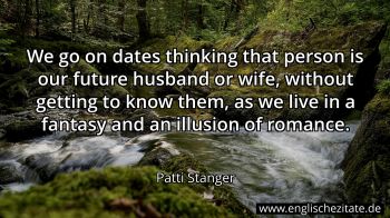 Englisches Zitat von Patti Stanger als Bild