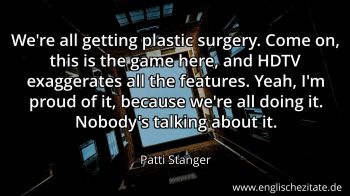 Englisches Zitat von Patti Stanger als Bild