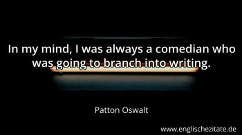 Englisches Zitat von Patton Oswalt als Bild