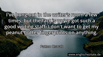 Englisches Zitat von Patton Oswalt als Bild