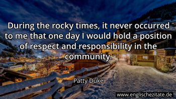 Englisches Zitat von Patty Duke als Bild