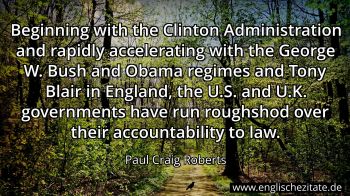 Englisches Zitat von Paul Craig Roberts als Bild