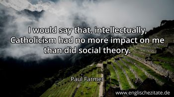 Englisches Zitat von Paul Farmer als Bild