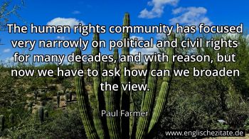 Englisches Zitat von Paul Farmer als Bild