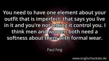 Englisches Zitat von Paul Feig als Bild