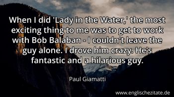 Englisches Zitat von Paul Giamatti als Bild