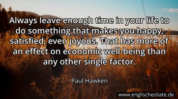 Englisches Zitat von Paul Hawken als Bild