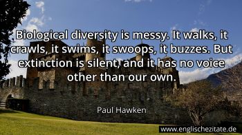 Englisches Zitat von Paul Hawken als Bild