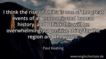 Englisches Zitat von Paul Keating als Bild