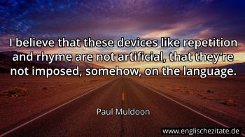 Englisches Zitat von Paul Muldoon als Bild