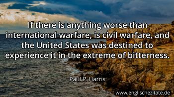 Englisches Zitat von Paul P. Harris als Bild