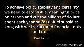 Englisches Zitat von Paul Polman als Bild