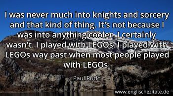 Englisches Zitat von Paul Rudd als Bild