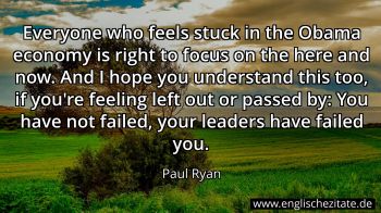 Englisches Zitat von Paul Ryan als Bild
