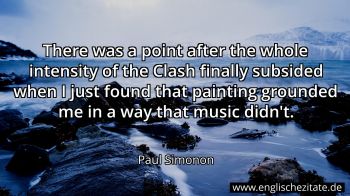 Englisches Zitat von Paul Simonon als Bild