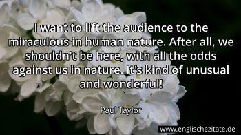 Englisches Zitat von Paul Taylor als Bild