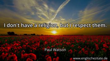 Englisches Zitat von Paul Watson als Bild