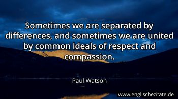 Englisches Zitat von Paul Watson als Bild