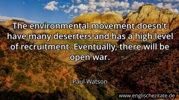 Englisches Zitat von Paul Watson als Bild