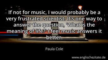 Englisches Zitat von Paula Cole als Bild