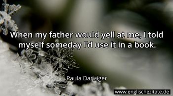 Englisches Zitat von Paula Danziger als Bild
