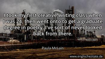 Englisches Zitat von Paula McLain als Bild