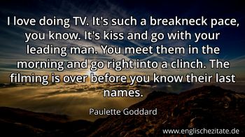 Englisches Zitat von Paulette Goddard als Bild