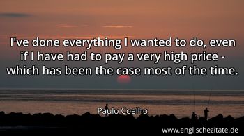 Englisch coelho sprüche paulo Paulo Coelho