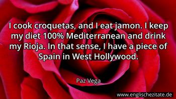 Englisches Zitat von Paz Vega als Bild