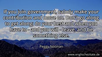 Englisches Zitat von Peggy Noonan als Bild