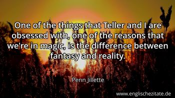 Englisches Zitat von Penn Jillette als Bild