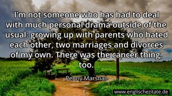Englisches Zitat von Penny Marshall als Bild