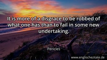 Englisches Zitat von Pericles als Bild