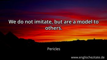 Englisches Zitat von Pericles als Bild