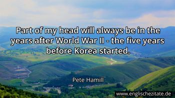 Englisches Zitat von Pete Hamill als Bild