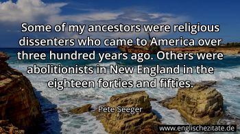 Englisches Zitat von Pete Seeger als Bild