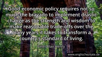 Englisches Zitat von Peter Blair Henry als Bild