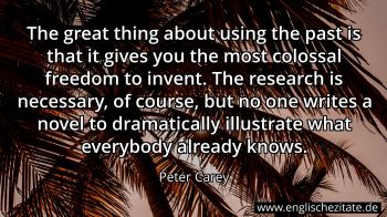 Englisches Zitat von Peter Carey als Bild