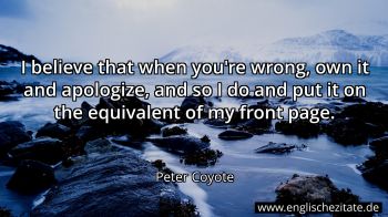 Englisches Zitat von Peter Coyote als Bild