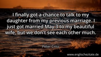 Englisches Zitat von Peter Criss als Bild