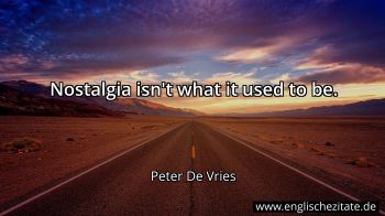 Englisches Zitat von Peter De Vries als Bild