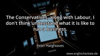 Englisches Zitat von Peter Hargreaves als Bild