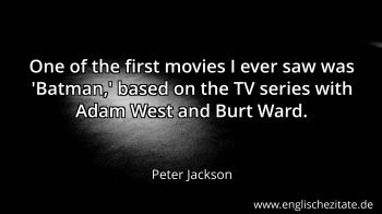 Englisches Zitat von Peter Jackson als Bild