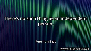 Englisches Zitat von Peter Jennings als Bild