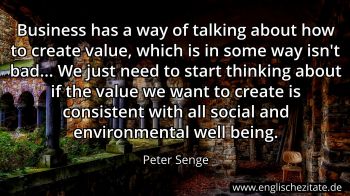 Englisches Zitat von Peter Senge als Bild