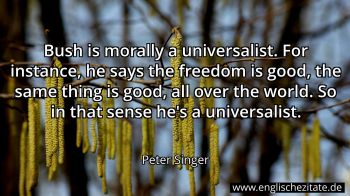 Englisches Zitat von Peter Singer als Bild