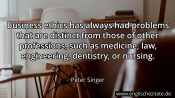 Englisches Zitat von Peter Singer als Bild