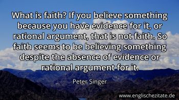 Englisches Zitat von Peter Singer als Bild